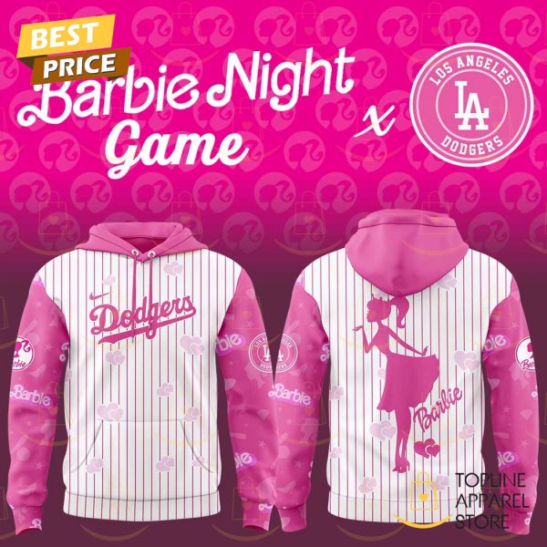 Los Angeles Dodgers x Barbie Night 2025 Hoodie