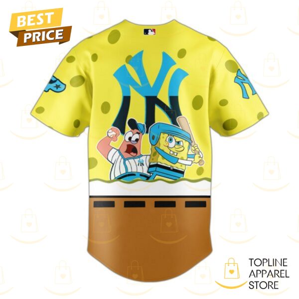 SpongeBob SquarePants x New York Yankees 2025 Baseball Jersey