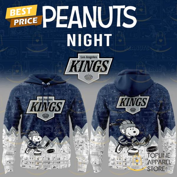 Los Angeles Kings Anniversary Of Peanuts Hoodie