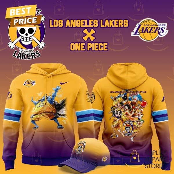 Los Angeles Lakers x Jinbe One Piece The Straw Hat Pirates Hoodie