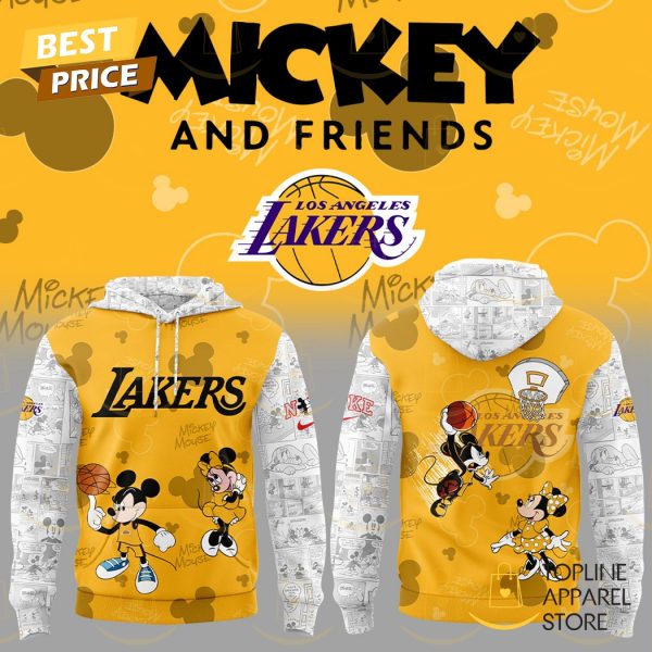 Los Angeles Lakers x Mickey And Friends Hoodie