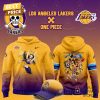 Los Angeles Lakers x Nami One Piece The Straw Hat Pirates Hoodie – Black