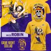 Los Angeles Lakers x One Piece Game Night 3D T-Shirt – Gold