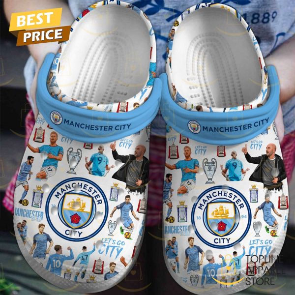 Manchester City Football Soccer Sport Crocs