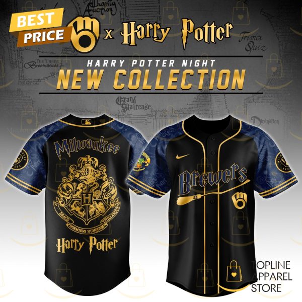 Milwaukee Brewers x Harry Potter Night Baseball Jersey