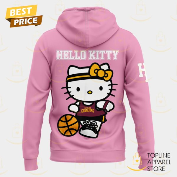 2025 Cleveland Cavaliers Basketball  x Hello Kitty Night Hoodie