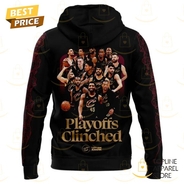 Cleveland Cavaliers PlayOffs Clinched 2025 Hoodie