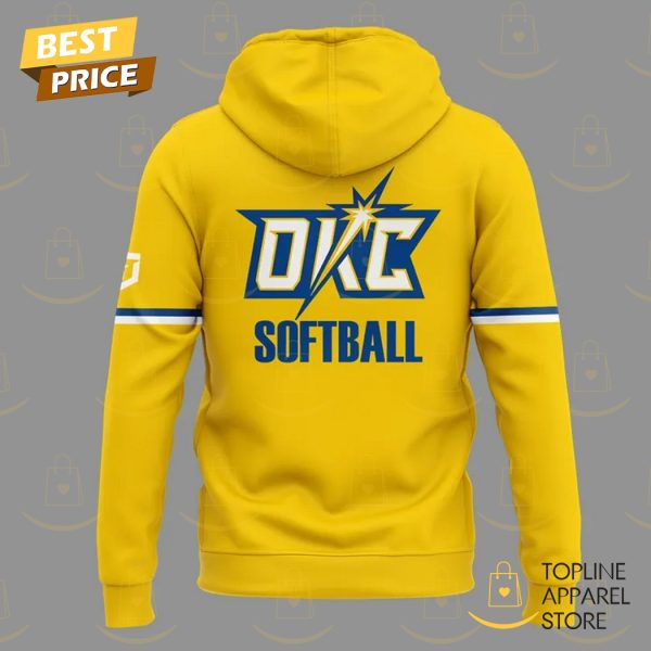 Oklahoma City Spark Softball 2025 Hoodie – Gold