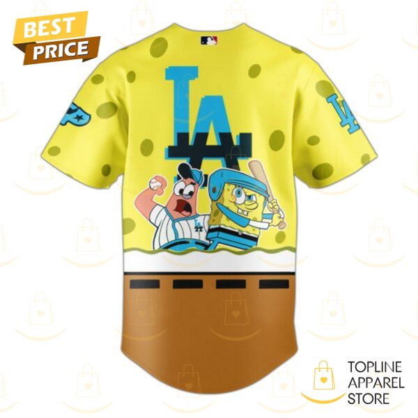 SpongeBob SquarePants x Los Angeles Dodgers 2025 Baseball Jersey