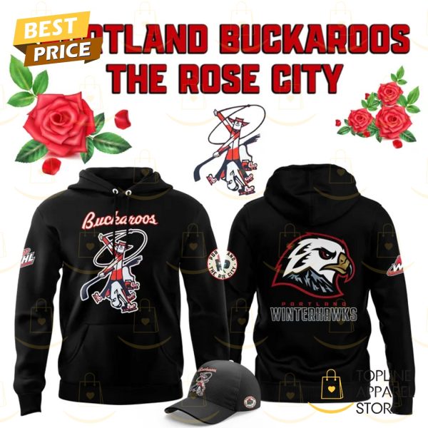 Portland Winterhawks x The Rose City 2025 Hoodie