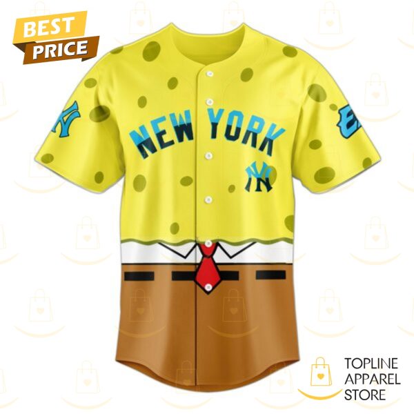 SpongeBob SquarePants x New York Yankees 2025 Baseball Jersey