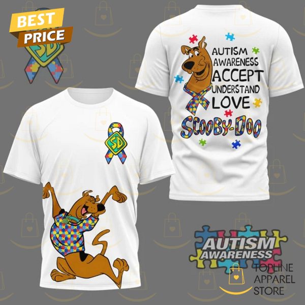 Scooby-Doo x Autism Awareness 3D T-Shirt