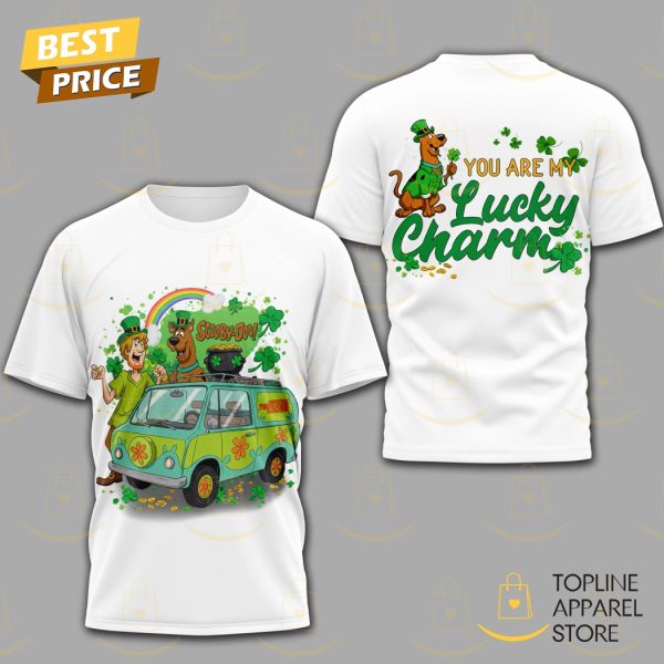 Scooby-Doo You Are My Lucky Charm 3D T-Shirt – White