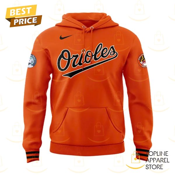 2025 Baltimore Orioles Full Orange Uniform Hoodie