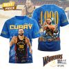 Stephen Curry Golden State Warriors 4000 Threes – Pointers Signature 3D T-Shirt