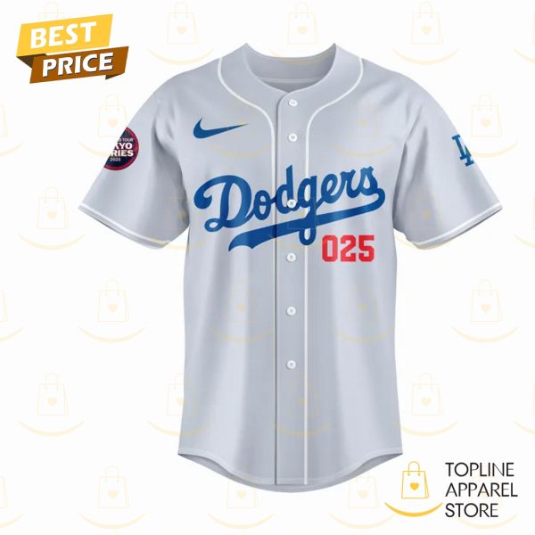 Los Angeles Dodgers x Pikachu Tokyo Series 2025 Baseball Jersey