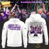 TCU Horned Frogs 2025 Big 12 Womens Basketball Conference Tournament Champions Hoodie