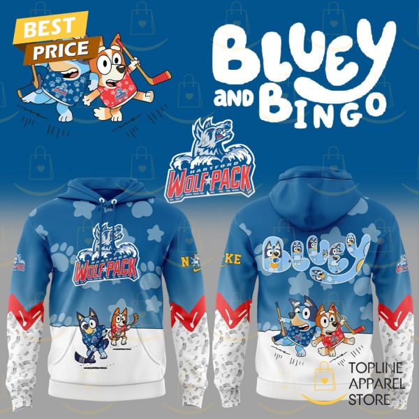 Hartford Wolf Pack x Bluey And Bingo Hoodie