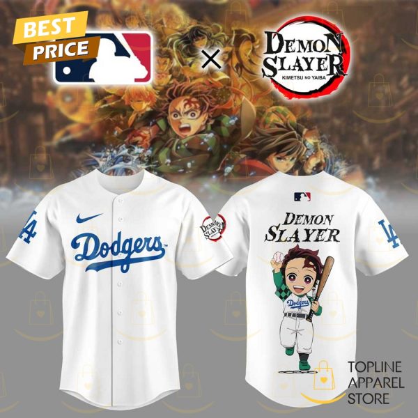 Los Angeles Dodgers x Demon Slatey 2025 Baseball Jersey