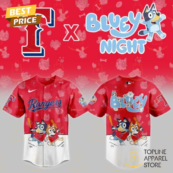 Texas Rangers 2025 Bluey Night Baseball Jersey