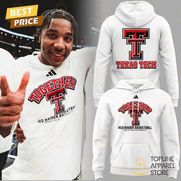 Texas Tech Red Raiders Basketball Hoodie – White