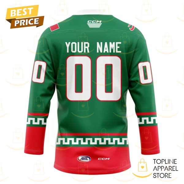 Personalized San Diego Gulls x 2025 Noche de la Herencia Mexicana Hockey Jersey