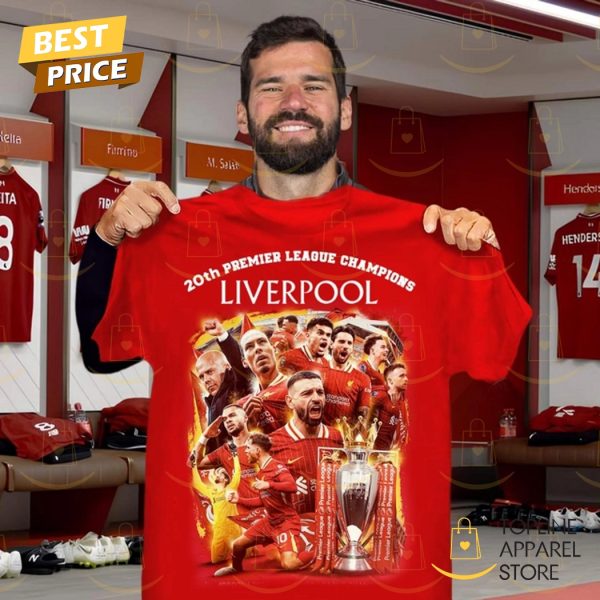 20th Premier League Champions Liverpool Unisex T-Shirt