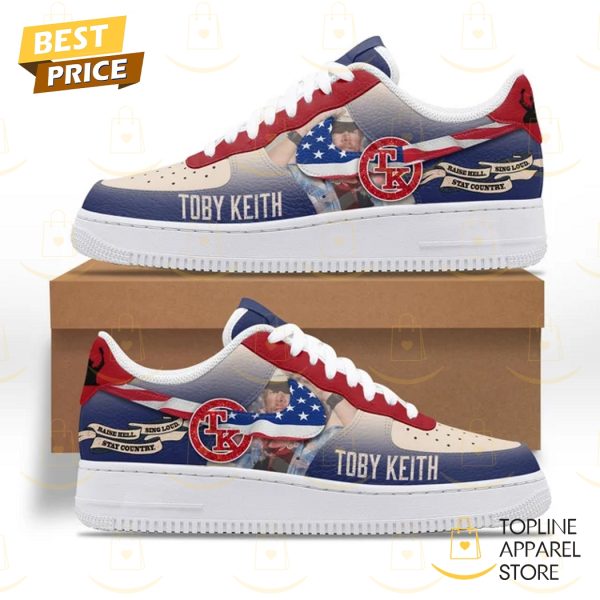 Toby Keith Raise Hell Air Force Shoes