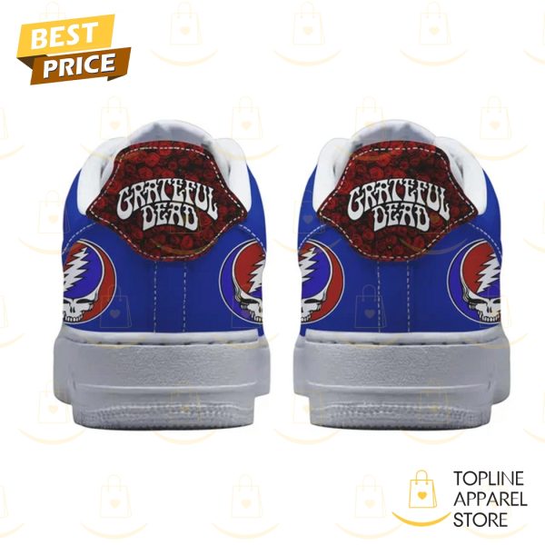 Grateful Dead Roses Air Force Shoes