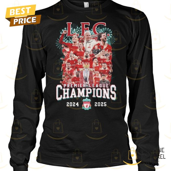 Liverpool LFC Premier League Champions 2024-2025 Unisex T-Shirt