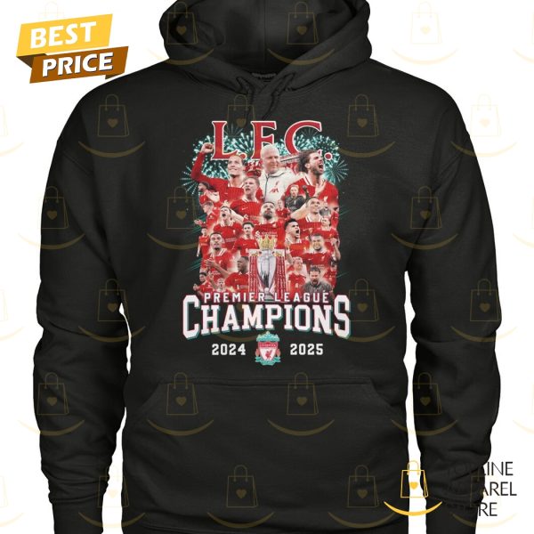 Liverpool LFC Premier League Champions 2024-2025 Unisex T-Shirt