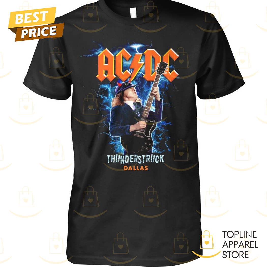 AC DC Thunderstruck Dallas Unisex T-Shirt
