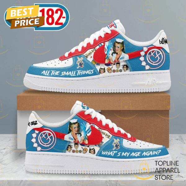 Blink-182 All The Small Things Air Force Shoes