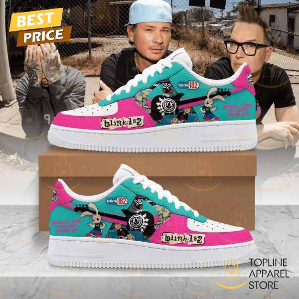 Blink-182 Nobody Likes You When You Re 23 Air Force Shoes