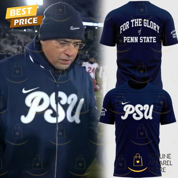 Coach James Franklin Penn State Nittany Lions For The Glory Of Penn State 3D T-Shirt