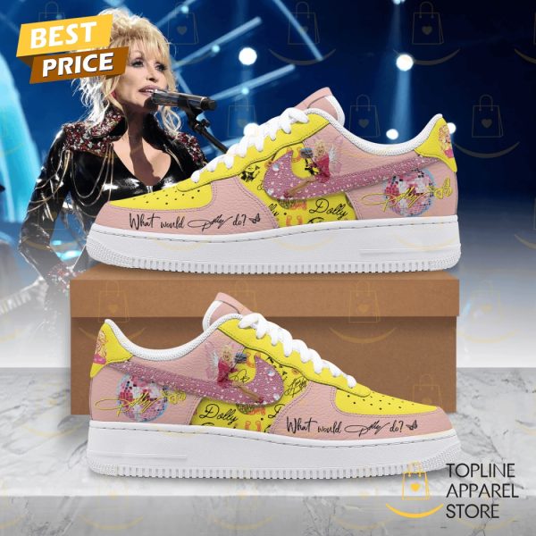 Dolly Parton What Would Dolly Do Air Force Shoes