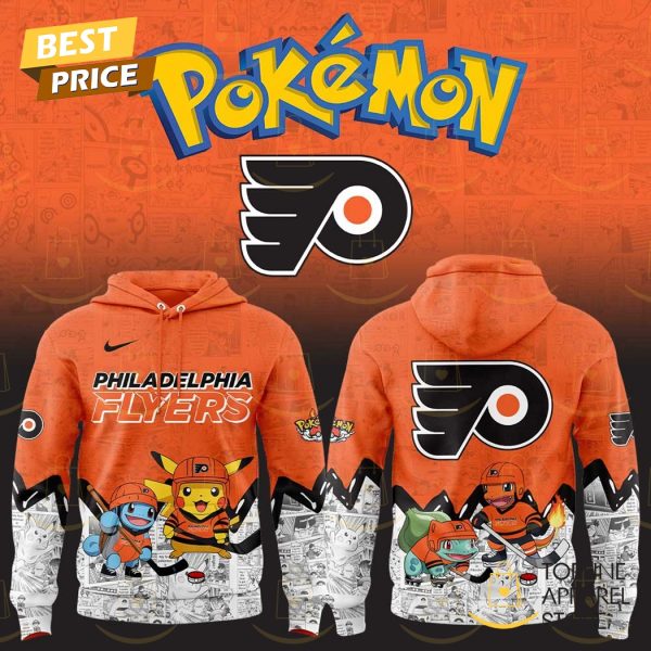 Philadelphia Flyers x 2025 Po kemon Go Hoodie