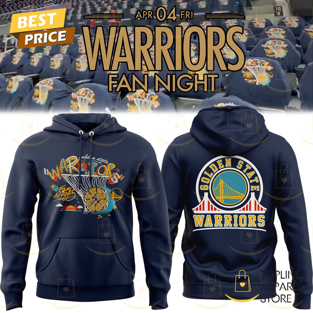 Golden State Warriors Fans Night 2025 Hoodie