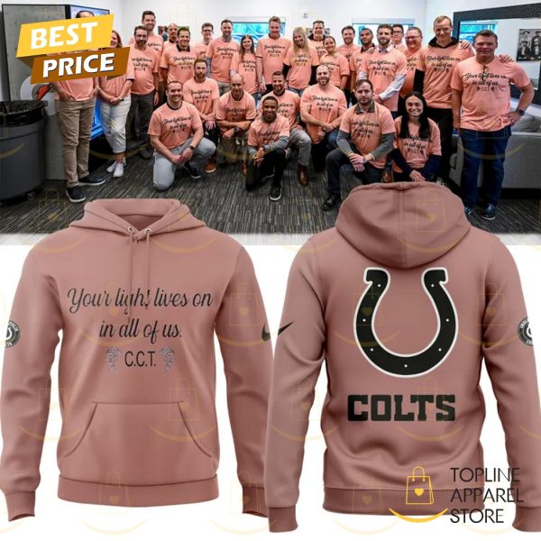 Indianapolis Colts Your Light Lives On In All Of Us Hoodie 2025