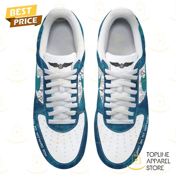 Supernatural Carry On My Wayward Son Air Force Shoes