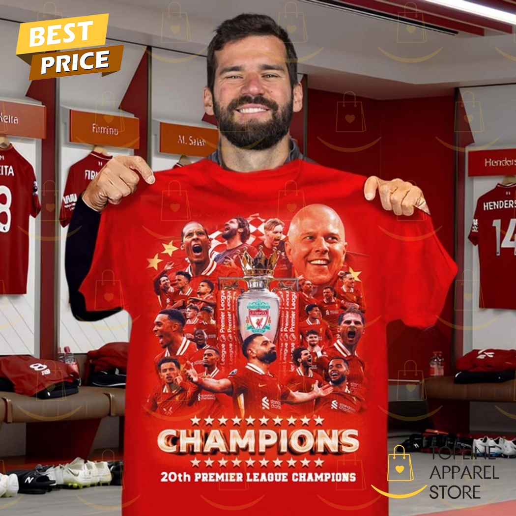 Liverpool Champions 20th Premier League Champions Unisex T-Shirt