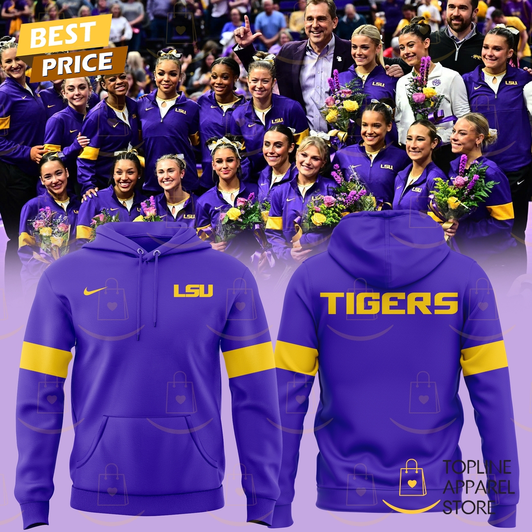 LSU Tigers Womens Gymnastics 2025 Hoodie