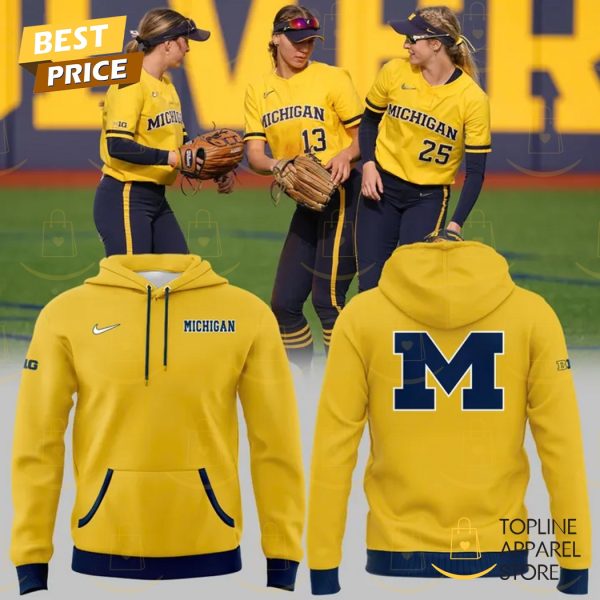 Michigan Wolverines Softball 2025 Hoodie
