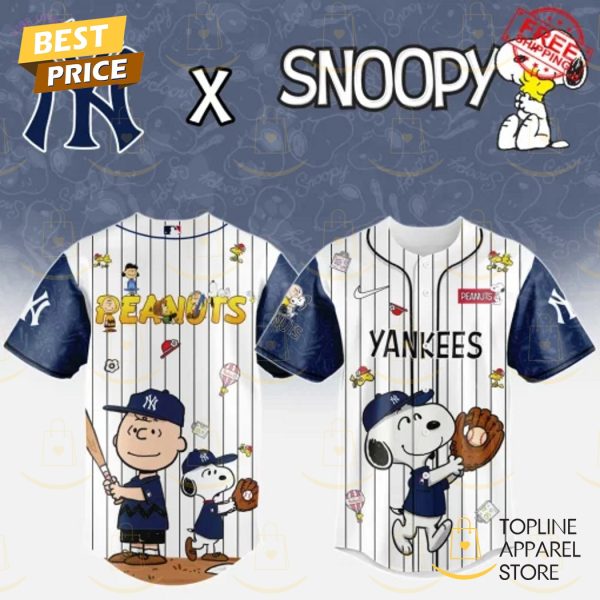 New York Yankees x Pea nuts Night 2025 Baseball Jersey