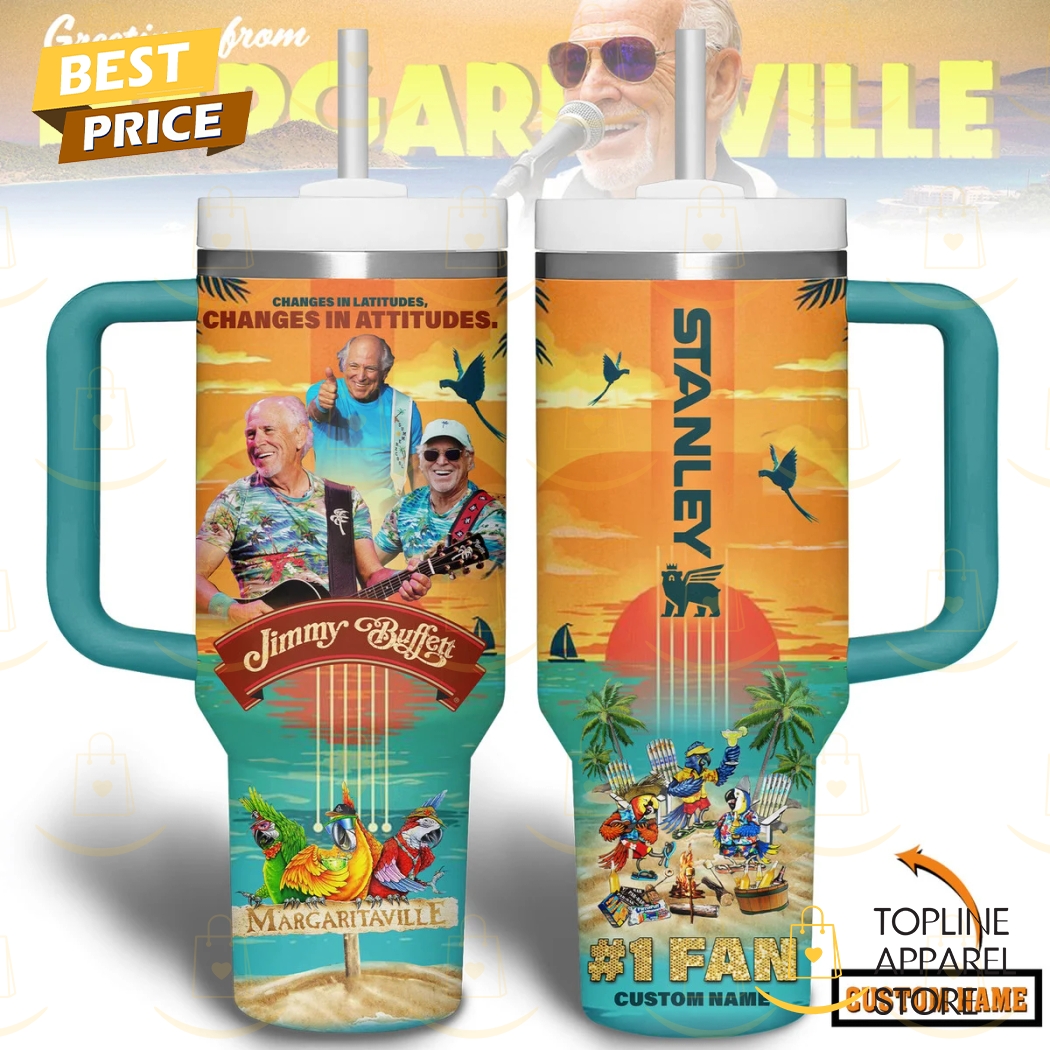 Personalized Jimmy Buffett Changes In Latitudes Changes In Attitudes Tumbler With Handle And Straw Personalized Jimmy Buffett Changes In Latitudes Changes In Attitudes Tumbler With Handle And Straw
