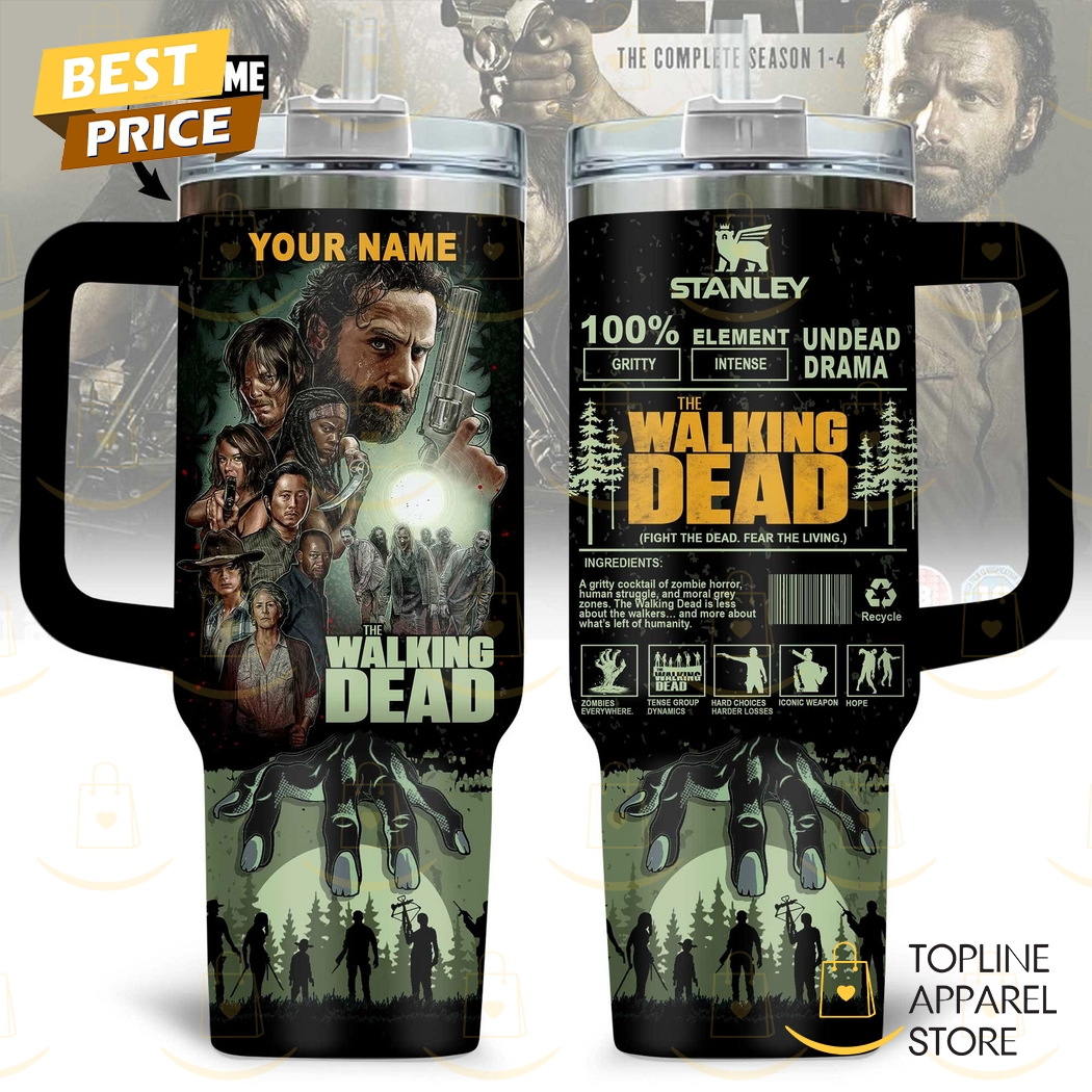 Personalized The Walking Dead Fight The Dead Fear The Living Tumbler With Handle And Straw Personalized The Walking Dead Fight The Dead Fear The Living Tumbler With Handle And Straw