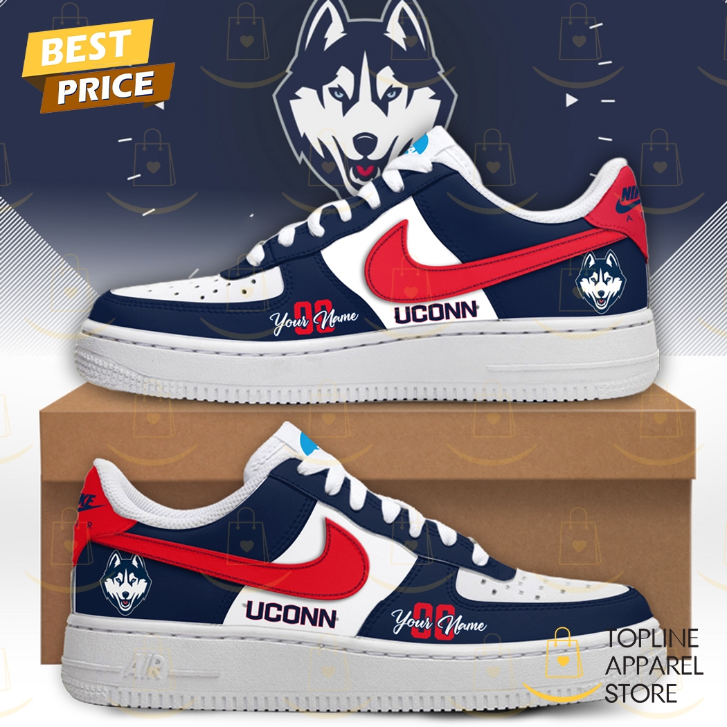 Personalized UConn Huskies Womens Basketball 2025 Air Force 1 Personalized UConn Huskies Womens Basketball 2025 Air Force 1