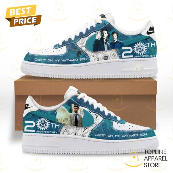 Supernatural Carry On My Wayward Son Air Force Shoes