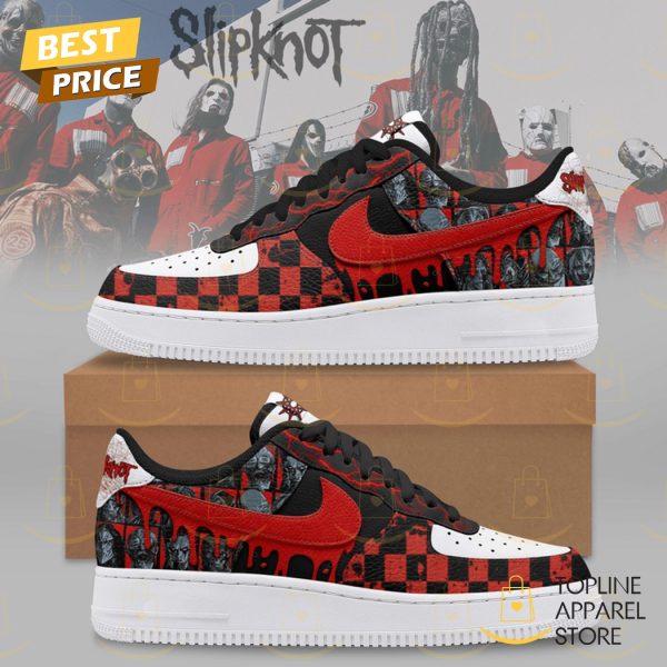 Slipknot 2025 Red Air Force Shoes