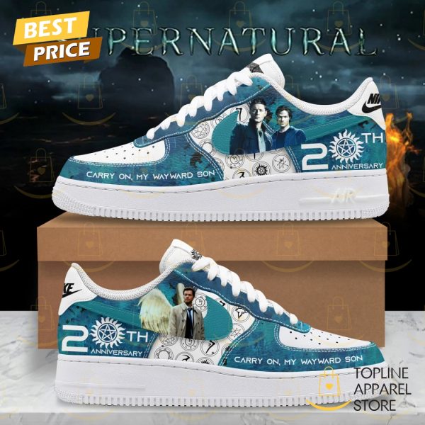 Supernatural Carry On My Wayward Son Air Force Shoes